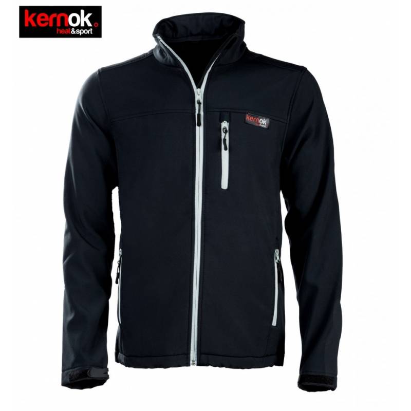 KERNOK, Veste chauffante Homme soft shell KERNOK