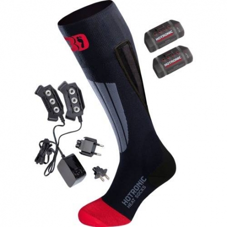 Chaussettes Chauffantes 4.0 + pack batteries 1200 Bluetooth, LENZ