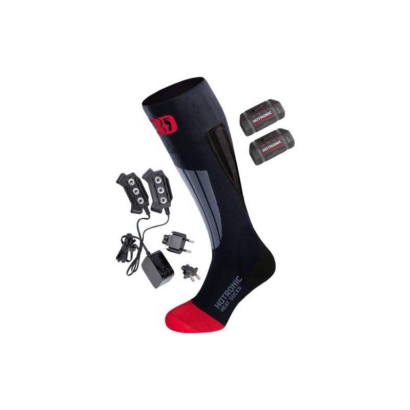 Chaussettes chauffantes à batterie rechargeable pour hommes femmes,  chaussette thermique électrique lavable