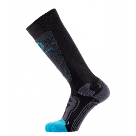 Chaufferette GENERIQUE Chaussettes chauffantes électriques à batterie  rechargeable botte pieds plus chaud hiver extérieur - noir