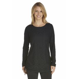 Tunique Femme anti UV Longueur ajustable - Noire