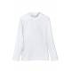 T-shirt de bain Manches Longues anti UV Femme Zip - White