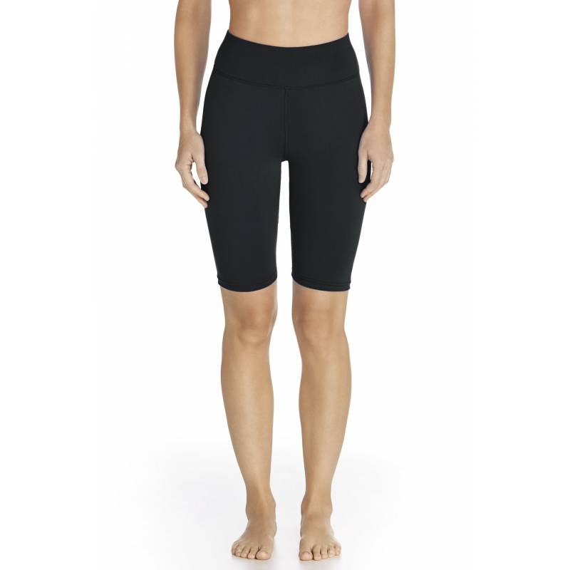 Coolibar, Active UV Short de Bain Femme , Noir