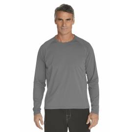 T-Shirt Manches Longues anti Uv pour Hommes - Gris