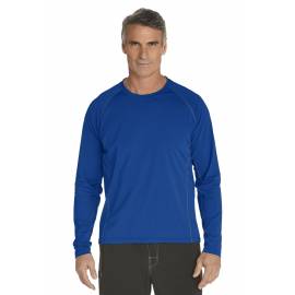 Tee Shirt Manches Longues anti Uv  Homme, royal