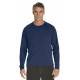 T-Shirt Manches Longues anti Uv pour Hommes - navy