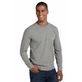 ZnO UV T-shirt Manches Longues Homme - Grey Heather