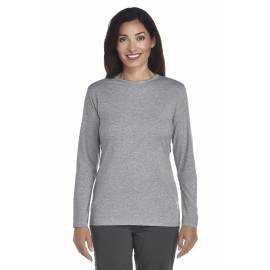 ZnO UV T-shirt Manches Longues Femme - grey