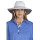 Chapeau Randonnée Anti Uv Femme - Blanc