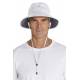 Bob anti UV homme, blanc