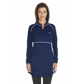 Tunique Femme anti UV Longueur ajustable- Bleu Marine