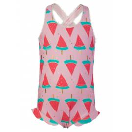 Maillot de bain dos croisé - Watermelon