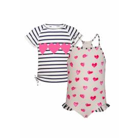 Bikini a volant pour Filles - Hearts