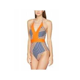 UPF 50+ Maillot de bain 1 pièce Femme - Orange