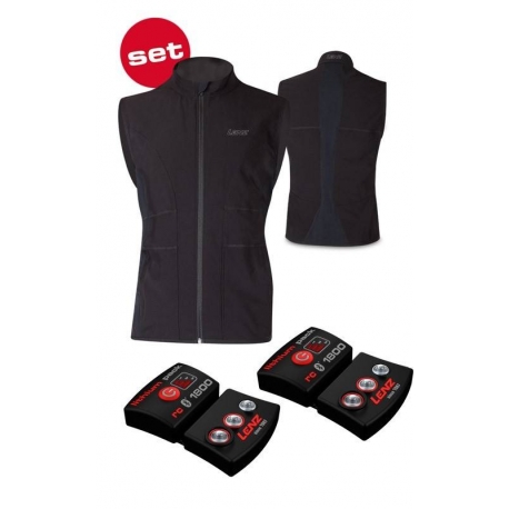 Gilet Chauffant Homme 1.0 + pack batteries rcB1800 LENZ