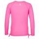 T-Shirt  ant-irritations à manches longues, rose fluo