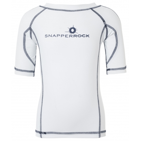 Snapper Rock - T shirt de bain manches courtes anti uv - Blanc