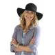 Coolibar - Chapeau pour Femmes Anti UV - Noir
