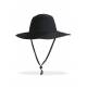 Coolibar - Chapeau pour Femmes Anti UV - Noir