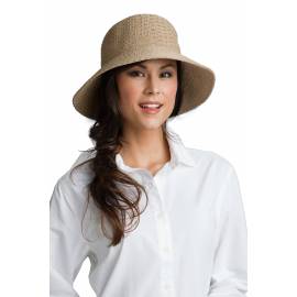 Coolibar - Chapeau Marina Anti UV pour Femme - Tan