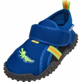 Playshoes - Chaussures de Natation pour enfants Crocodile - Bleu / Vert