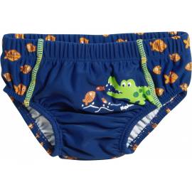 Playshoes - Couche de Bain Réutilisable et Lavable - Crocodilel - Bleu