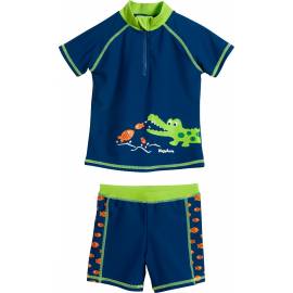 Playshoes - Ensemble de Bain 2 pièces pour Garçons Crocodile - Bleu 