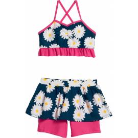 Playshoes - Ensemble de Bain anti uv pour Filles - Bleu / Rose / Blanc