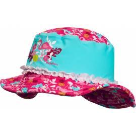 Playshoes - Chapeau de soleil Flament Rose - Bleu Ciel/Rose