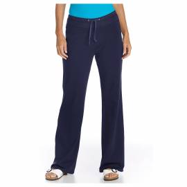 Coolibar - Pantalon Capri anti UV pour Femmes - Bleu Foncé