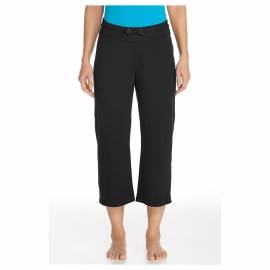 Coolibar - Pantalon Capri anti UV pour Femmes - Noir