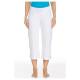 Coolibar - Pantalon Capri anti UV pour Femmes - Blanc