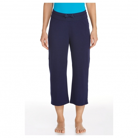 Coolibar - Pantalon Anti Uv pour Femmes - Bleu Foncé