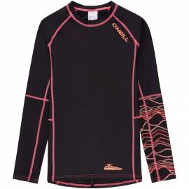 O'Neill - T-shirt Sport Anti UV Filles- Noir