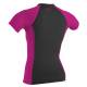 O'Neill - Girls' UV T-shirt - performance fit - pink/black