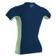 O'Neill - Tee shirt anti UV Filles Performance Fit - freshmint / abyss