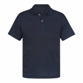 Polo anti transpirant Bleu marine, NanoDri