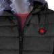 Heated women's jacket