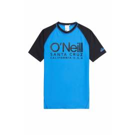 T-shirt à  manches courtes anti-UV pour garçon Cali Bleu rubis, O'Neill