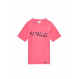 T-shirt à  manches courtes anti-UV pour filles Logo Pink Lemonade, O'Neill