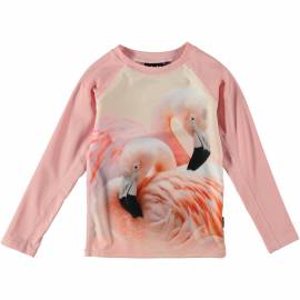 T-shirt de bain anti-UV pour filles Rose, Molo