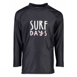 T-shirt de bain anti-UV pour garçon Gris, Snapper Rock