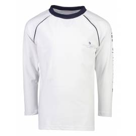 T-shirt de bain anti-UV pour garçon Blanc, Snapper Rock