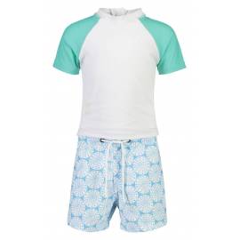 Ensemble de bain anti-UV pour bébé Blanc, Snapper Rock