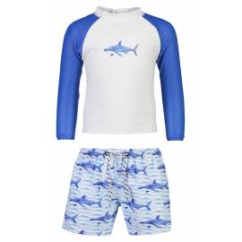 Ensemble de bain anti-UV pour bébé Bleu , Snapper Rock