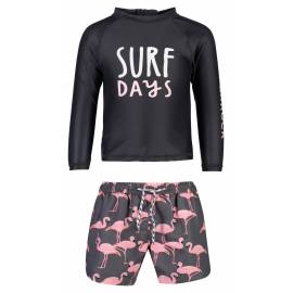Ensemble de bain anti-UV pour bébé Noir, Snapper Rock