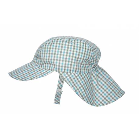 Casquette de soleil anti-UV pour bébé Bleu , Rigon