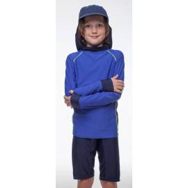 Casquette de soleil anti-UV pour garçon Bleu , Rigon