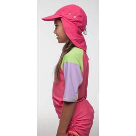 Casquette de soleil anti-UV pour filles Rose, Rigon