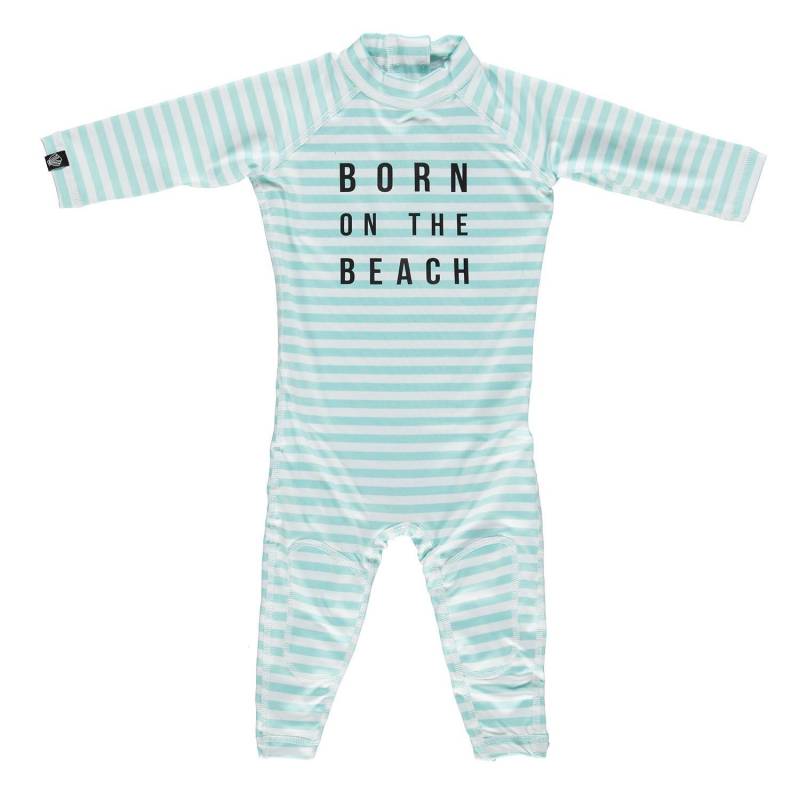 Beach Bandits Combinaison De Natation Anti Uv Pour Bebe Beach Garcon Bleu Clair Blanc